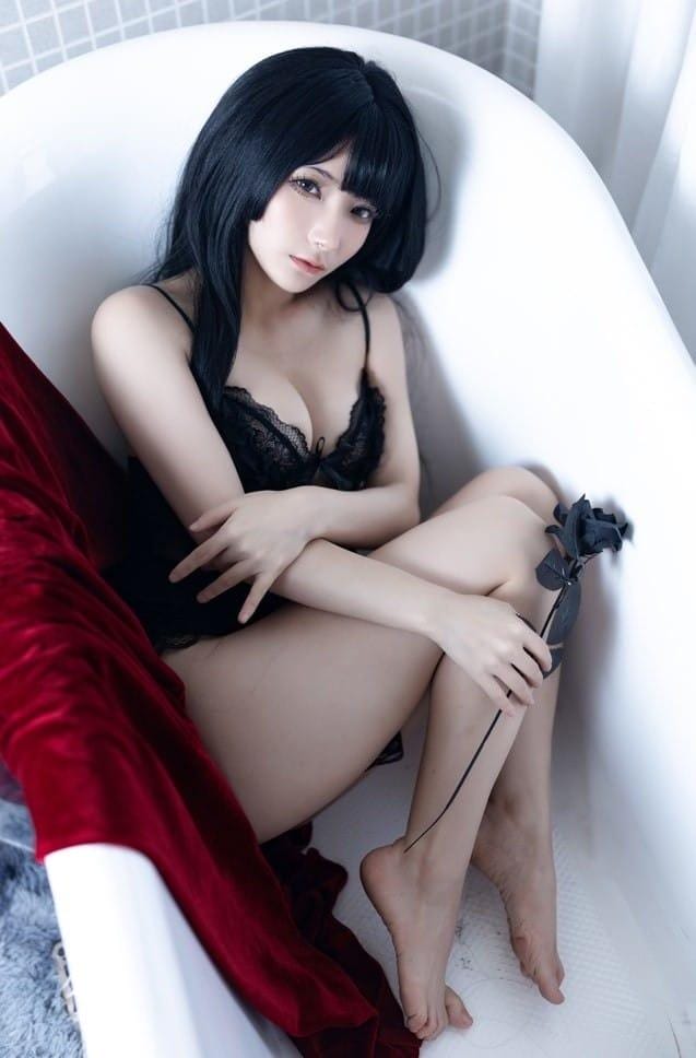 是三不是世w – NO.12 黑玫瑰[40P-313MB]-客模COSER写真收藏网
