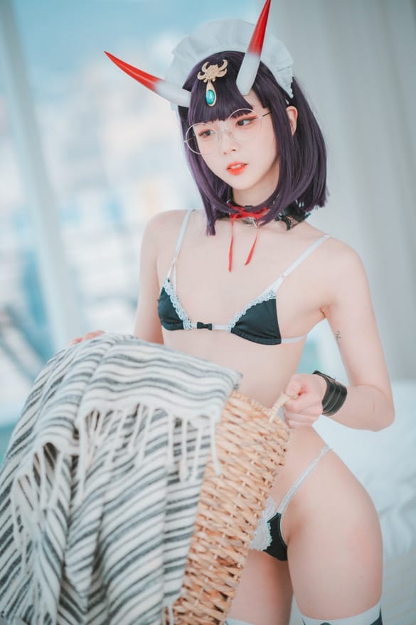 장주(Isabella) –017[DJAWA] Shuten Douji Maid cosplay[73P/636MB]-客模COSER写真收藏网