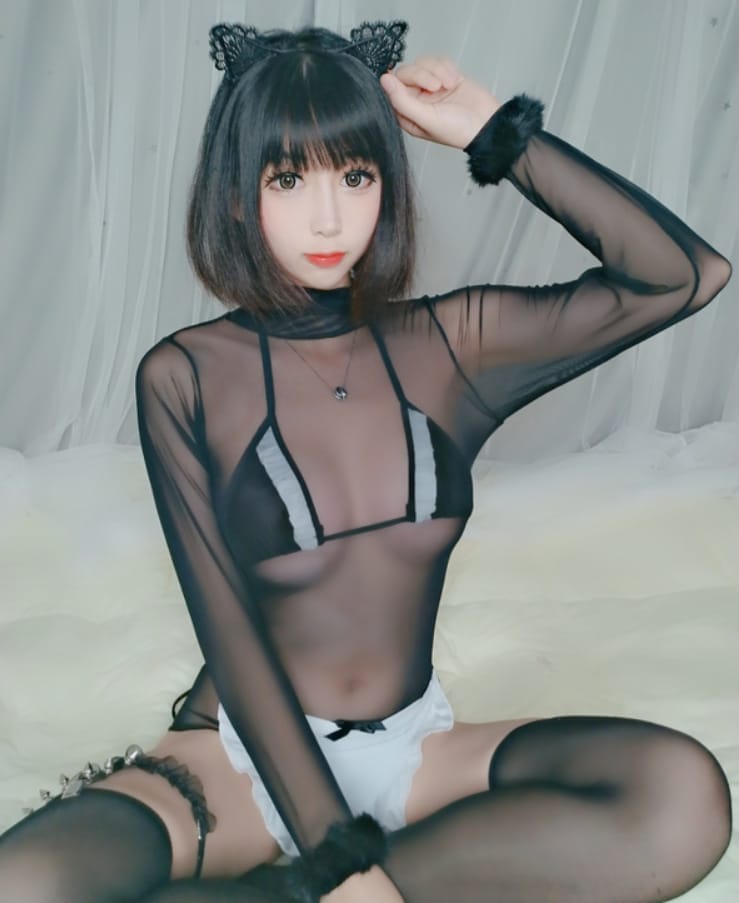 小酥酱 –NO.03 黑猫[40P/1V/117MB]-客模COSER写真收藏网