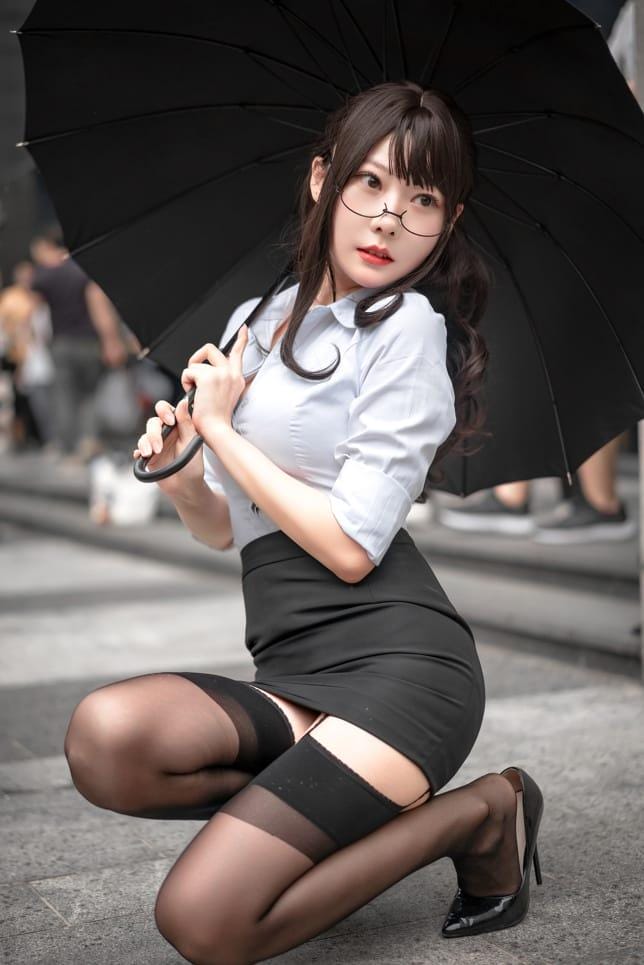 香草喵露露 – NO.040 丝袜西装诱惑[25P-295MB]-客模COSER写真收藏网
