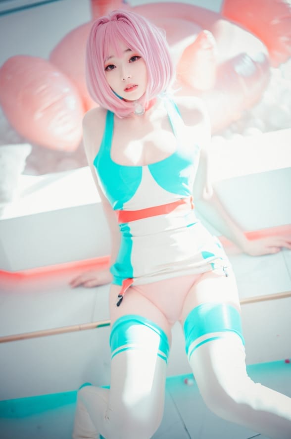 Bambi(밤비) –NO.57[DJAWA] Cling To Latex[45P/416MB]-客模COSER写真收藏网