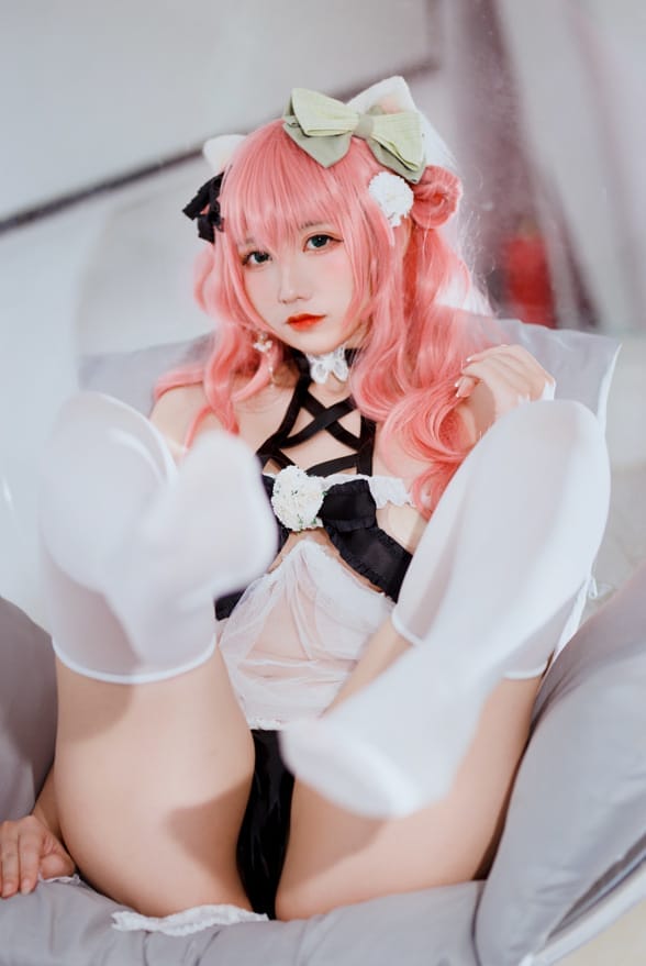 九曲Jean –NO.111 粉发妹妹 (正片+自拍)[46P/278MB]-客模COSER写真收藏网