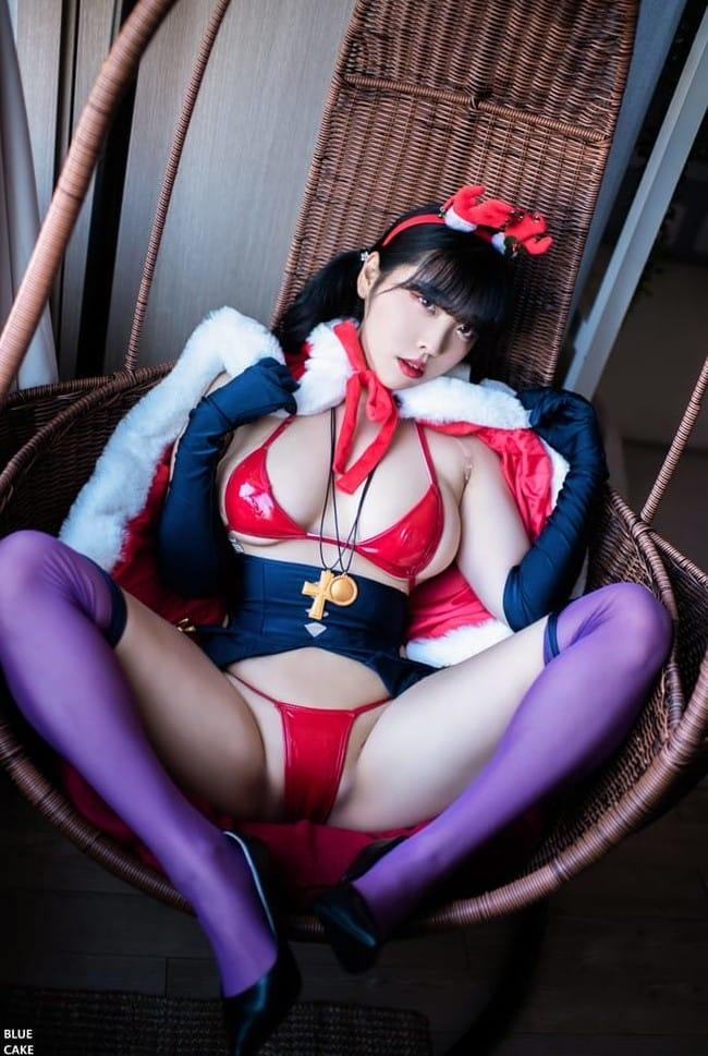 Song Hana (송하나) – NO.18 [BLUECAKE]- XMas Figure[61P-766M]-客模COSER写真收藏网