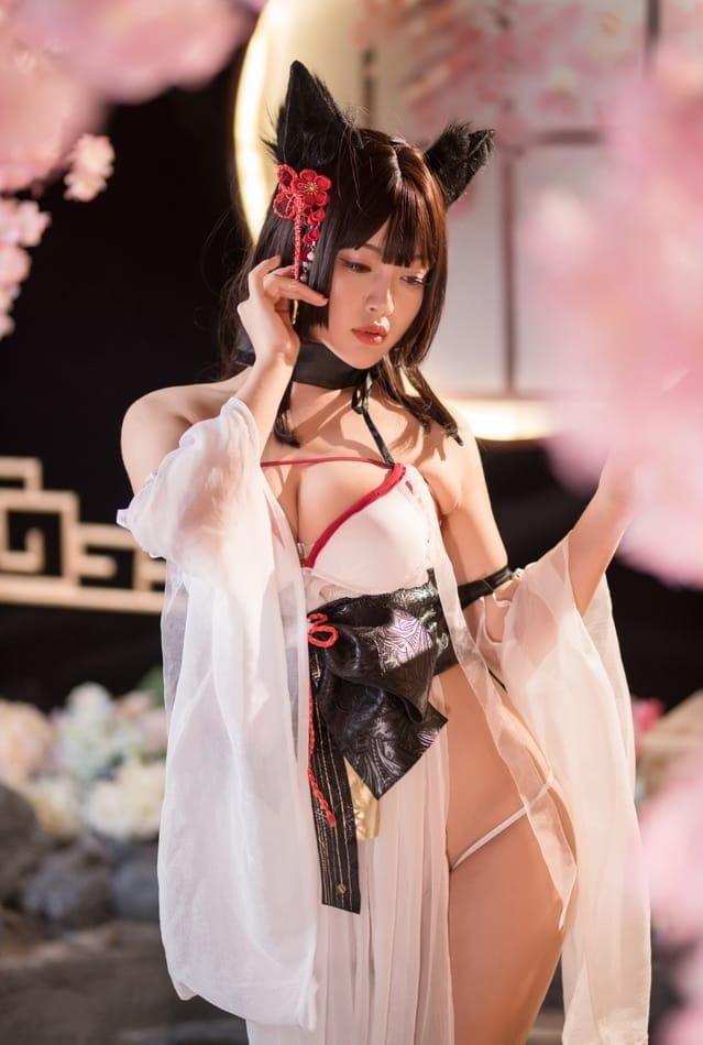 白烨 VOL.061 湿身天诚泳装 [61P2V-1.72G]-客模COSER写真收藏网