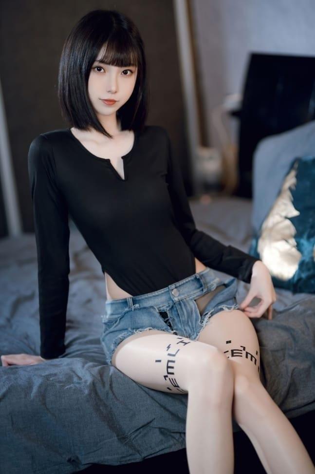 许岚LAN NO.31 纯欲牛仔短裤2[40P-278M]-客模COSER写真收藏网