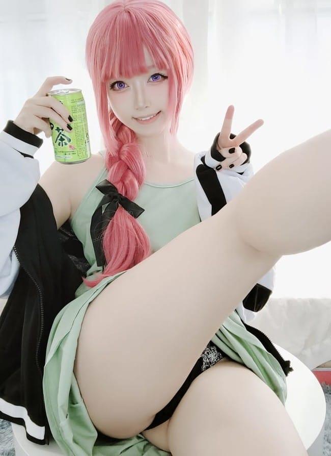 Asagiriai（愛ちゃん）- NO.11 孤独摇滚 广井菊里[37P-151M]-客模COSER写真收藏网