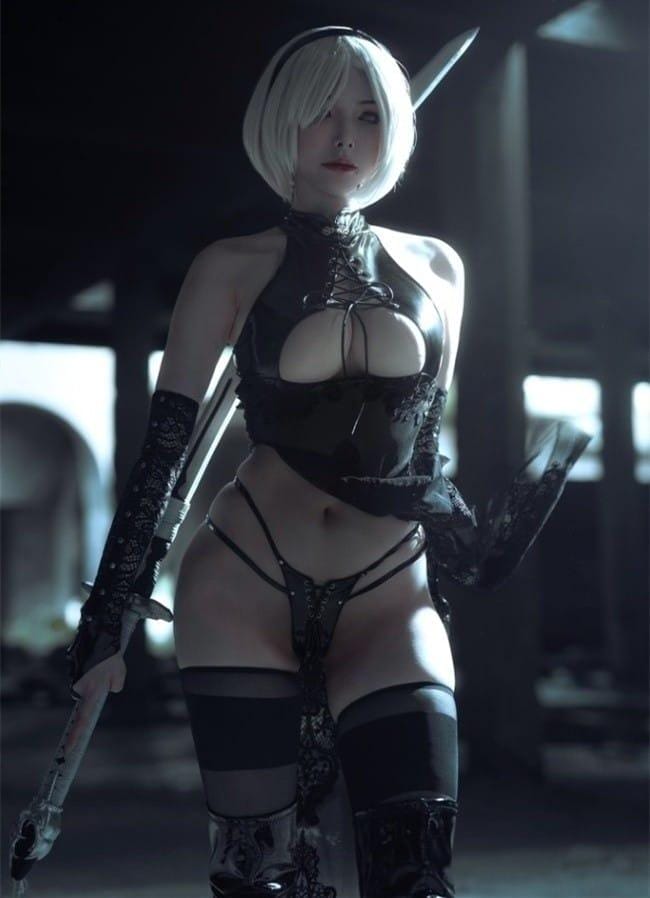 秋和柯基 – NO.96 2B (Nier Automata) [65P-474MB]-客模COSER写真收藏网