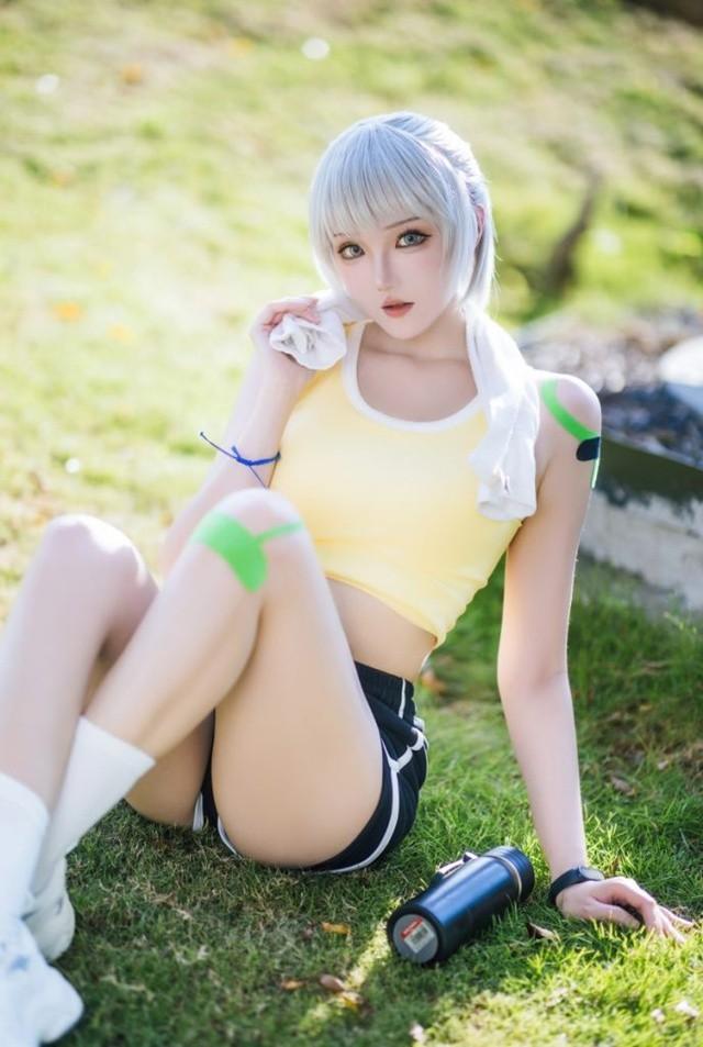 瓜希酱 – NO.101 灵笼-白月魁运动服[15P-49MB]-客模COS写真收藏网