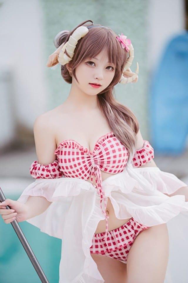 花铃 – NO.41 小羊夏卉[34P-260M]-客模COS写真收藏网