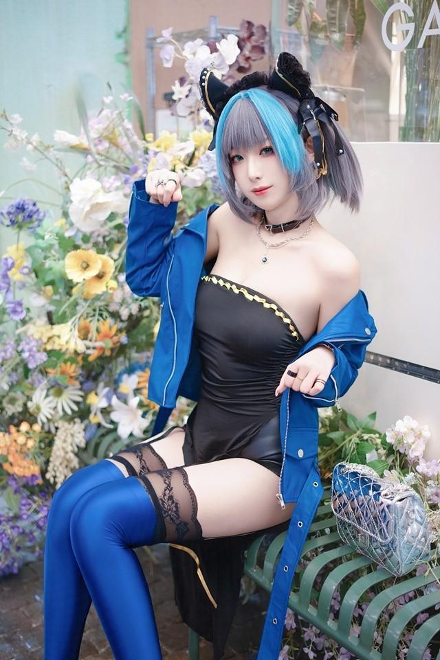 封疆疆v – NO.75 碧蓝航线-柴郡常服[27P-419MB]-客模COS写真收藏网