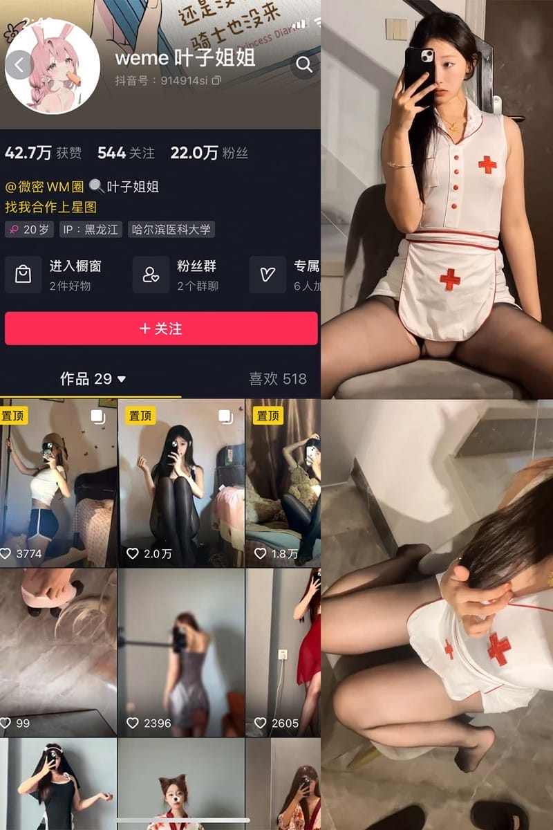 叶子姐姐 – 微密圈写真&视频合集【持续更新中】-客模COS写真收藏网