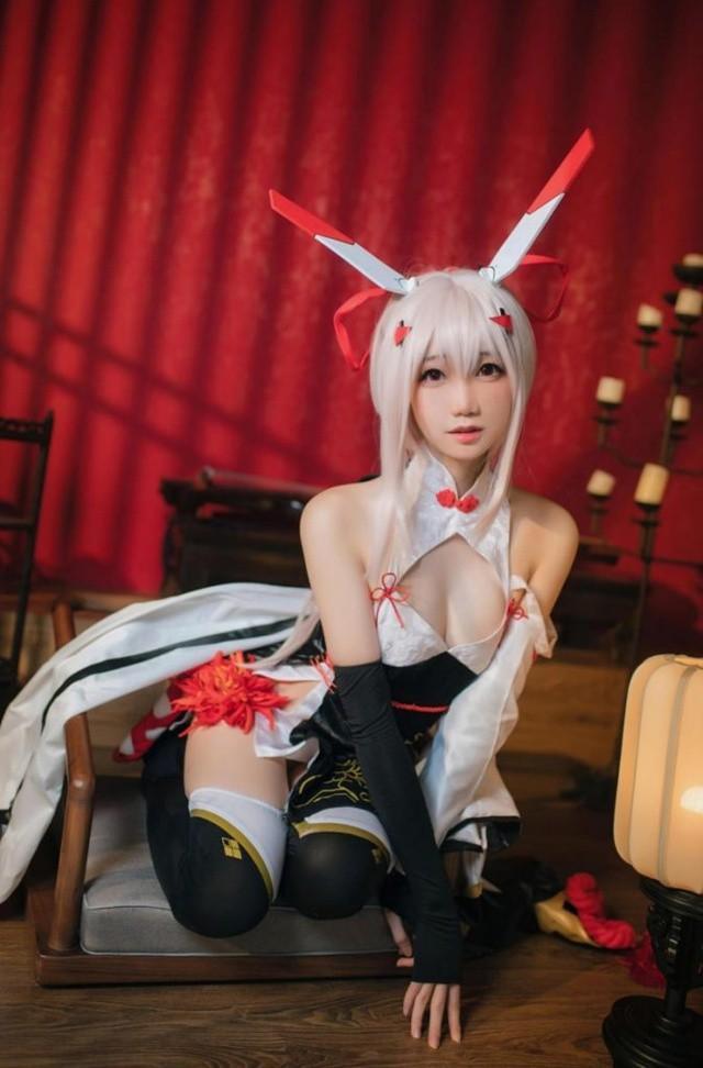 焖焖碳 – NO.044 碧蓝航线-绫波旗袍·新岁之鬼神[25P-417MB]-客模COS写真收藏网