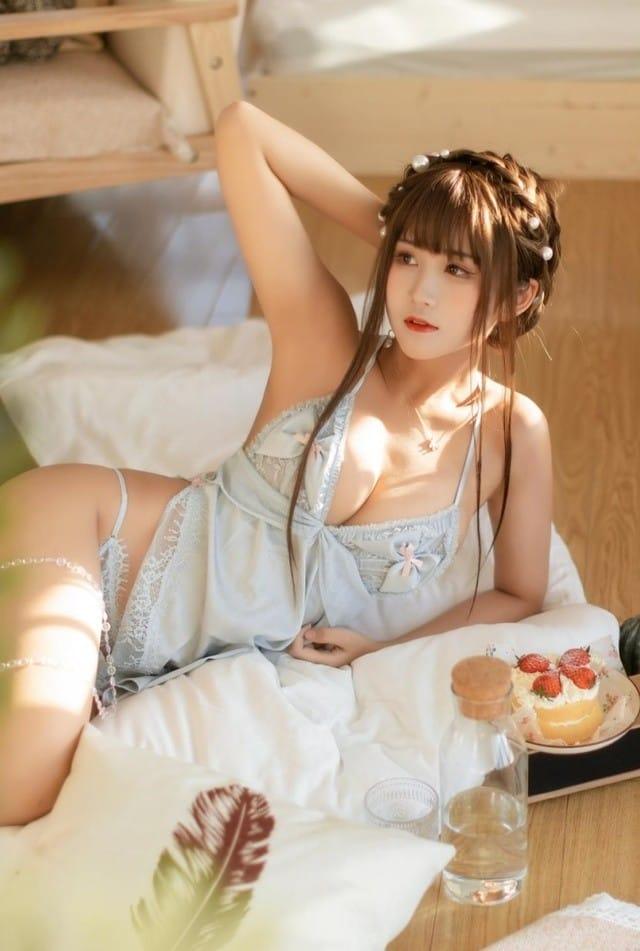 三度_69 – NO.082 靛蓝 [22P-339MB]-客模COS写真收藏网