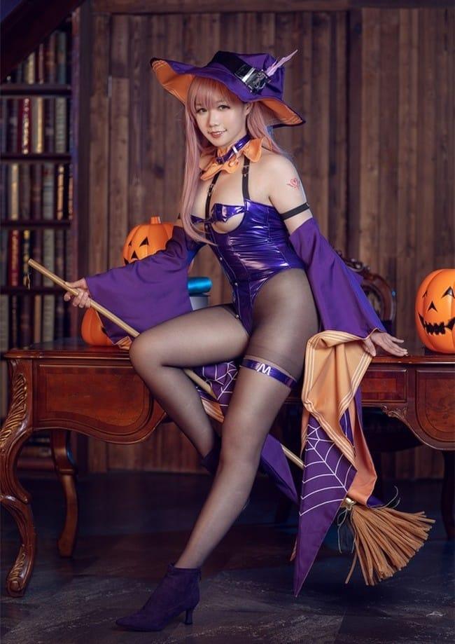 麻花麻花酱 – NO.41 Memphis Halloween (Azur Lane)[40P-425MB]-客模COS写真收藏网