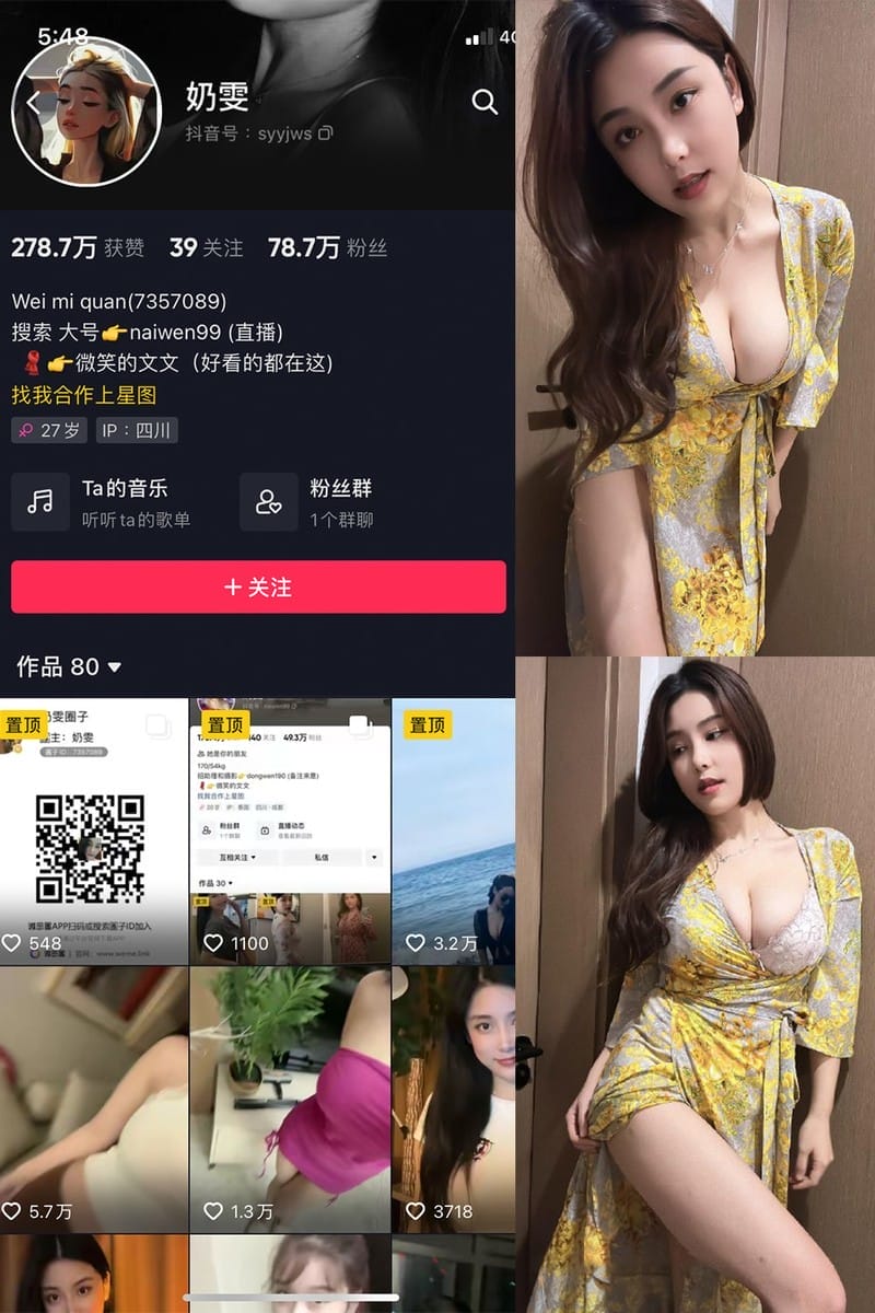 奶雯 – 微密圈写真合集【持续更新中】-客模COS写真收藏网