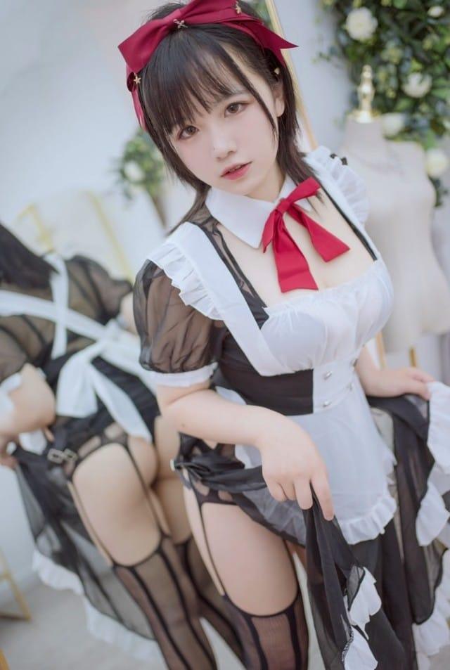 阿半今天很开心 – NO.020 透明女仆[39P-167M]-客模COS写真收藏网