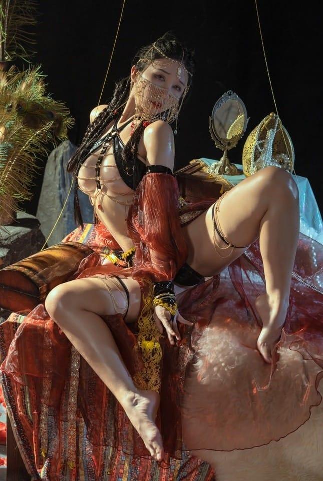 Genji云溪溪 – NO.33 奶桃 深渊舞娘[46P1V-868MB]-客模COS写真收藏网