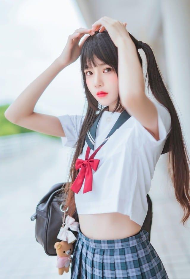 桜桃喵 – NO.196 雨恋 [28P-228MB]-客模COS写真收藏网