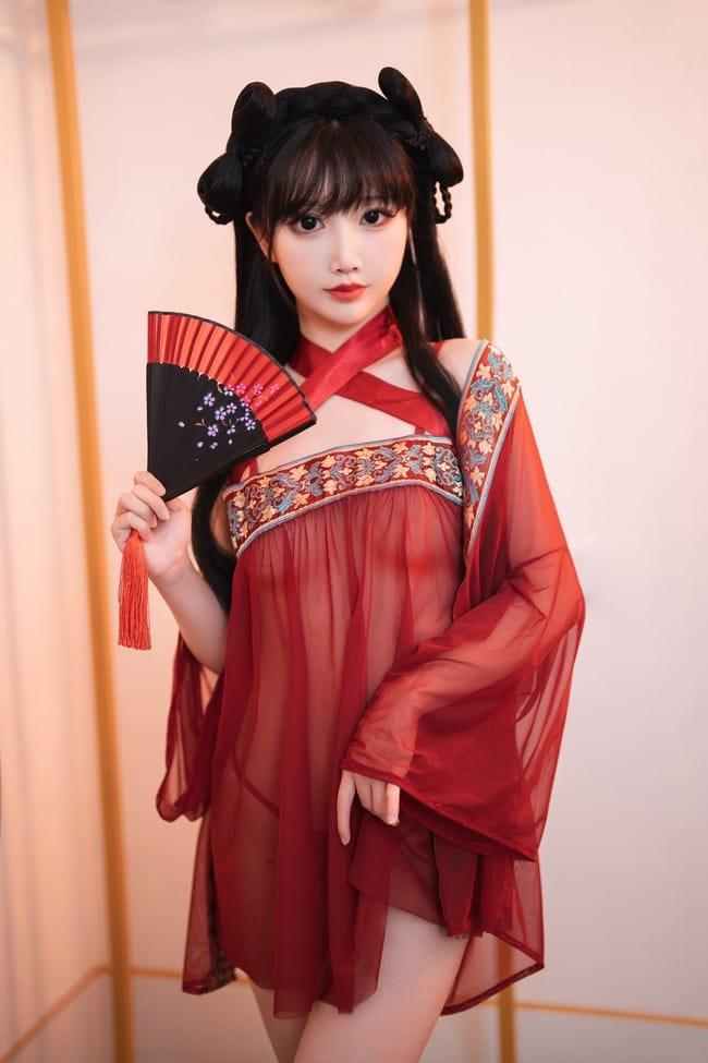 面饼仙儿 – NO.116 情趣古风 [14P-152MB]-客模COS写真收藏网