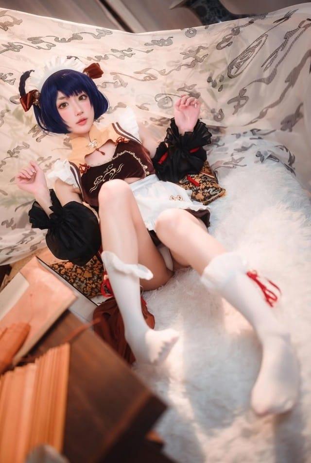 阿包也是兔娘 – NO.094 原神 香菱[41P-507M]-客模COS写真收藏网