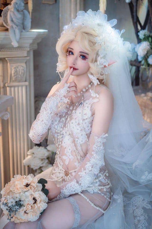 鹿八岁baby – 妖精の花嫁[71P1V-1.09GB]-客模COS写真收藏网