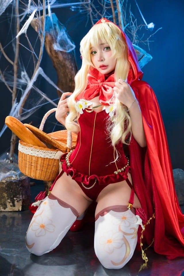 Umeko J – Red Riding Hood[126P9V-1.96GB]-客模COS写真收藏网