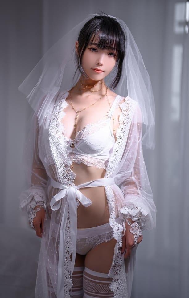 汪知子 – NO.23 婚纱 [35P-512M]-客模COS写真收藏网