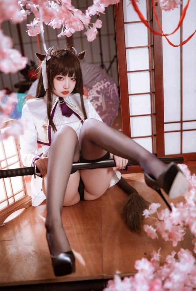 二佐 – NO.160 碧蓝樫野 [28P-323MB]-客模COS写真收藏网