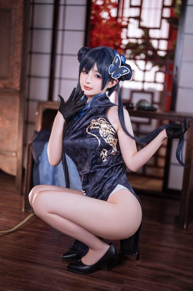 桜井宁宁 – NO.083 碧蓝航线 妃咲 [40P-738M]-客模COS写真收藏网