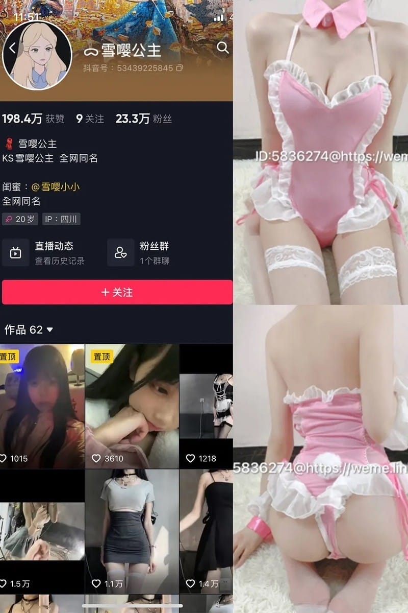 雪嘤公主 – 微密圈写真&视频合集【持续更新中】-客模COS写真收藏网