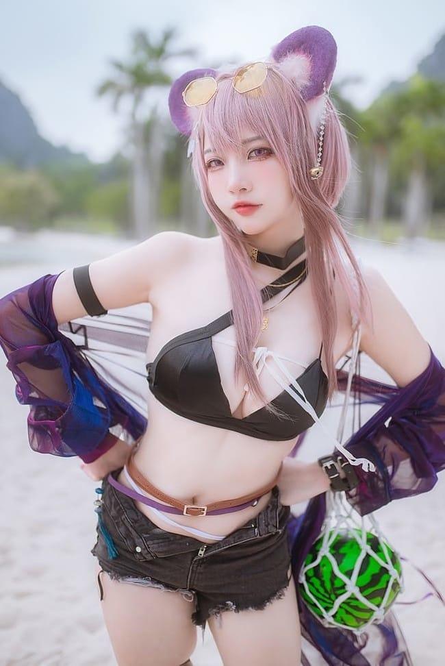 二佐Nisa – NO.179 《泰拉夏日纪事》佐佐林雨霞[45P-722M]-客模COS写真收藏网