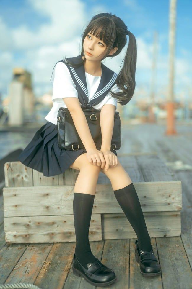 蠢沫沫 NO.212 海风 [19P-162MB]-客模COS写真收藏网