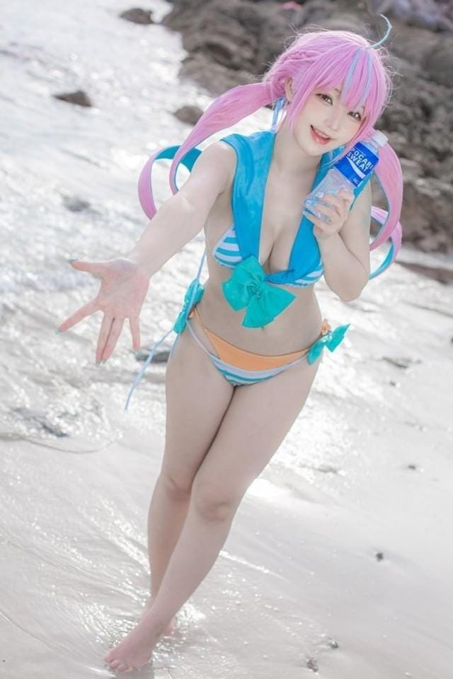 Takanashi Hanari – Aqua [21P-55MB]-客模COS写真收藏网