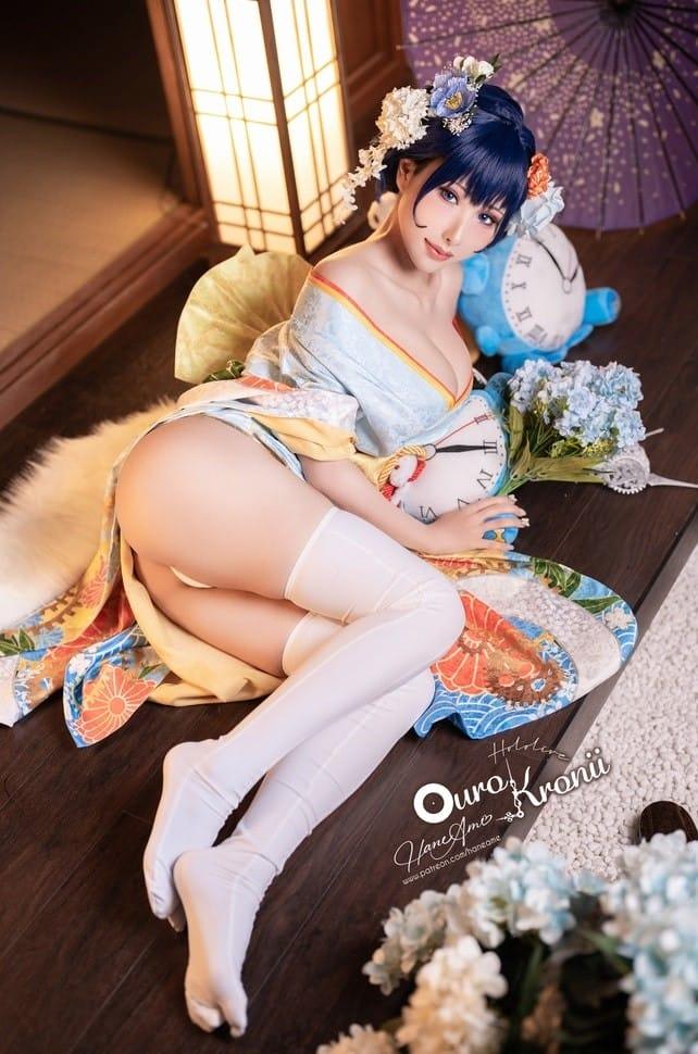 雨波_HaneAme – NO.230 Hololive_ Kronii _ Photobook ＿時間寫真書[110P-406MB]-客模COS写真收藏网