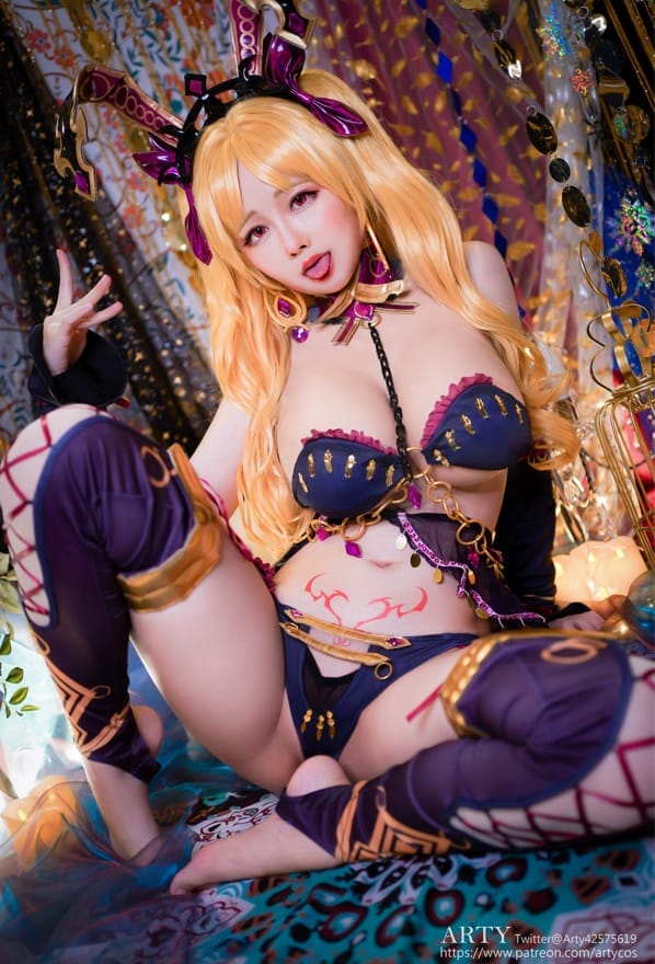 Arty亚缇 –NO.015 Arty Huang –Ereshkigal bunny suit ver. (Fate Grand Order)[21P/55MB]-客模COS写真收藏网