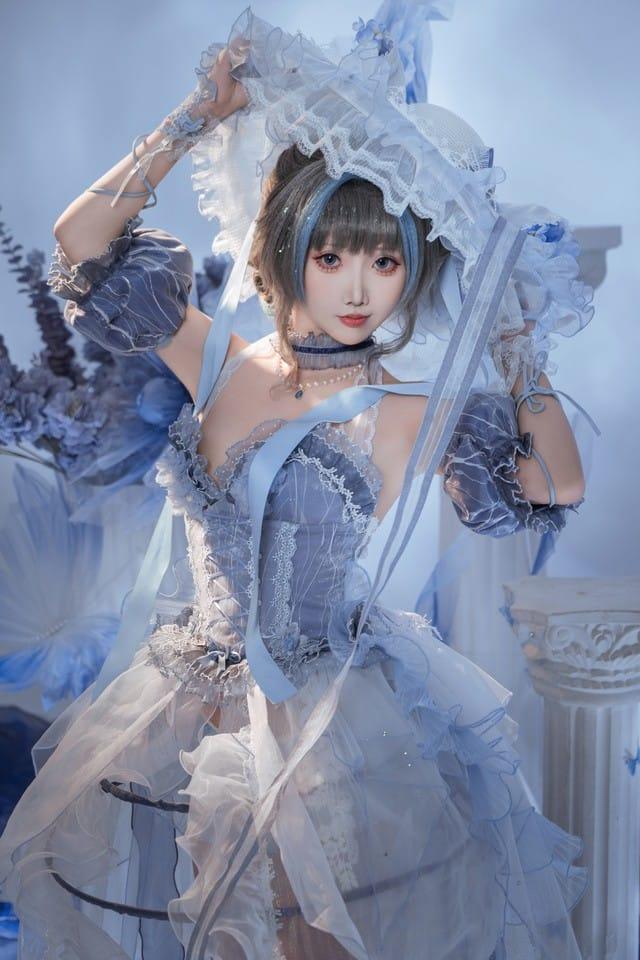 面饼仙儿 – NO.135 碧蓝航线 柴郡礼服废稿 [21P-251MB]-客模COS写真收藏网