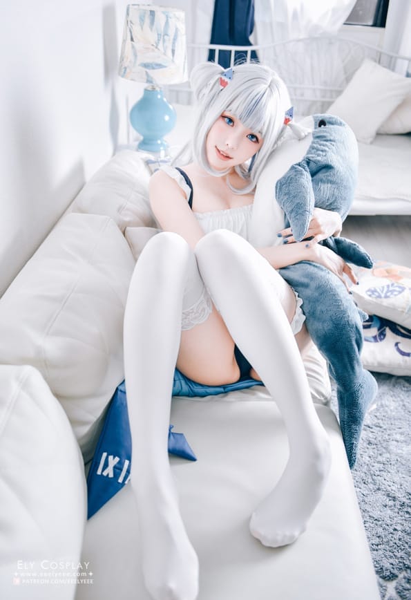 ElyEE子 –NO.071 噶呜·古拉(小鲨鲨) cosplay 泳装[19P/46MB]-客模COS写真收藏网