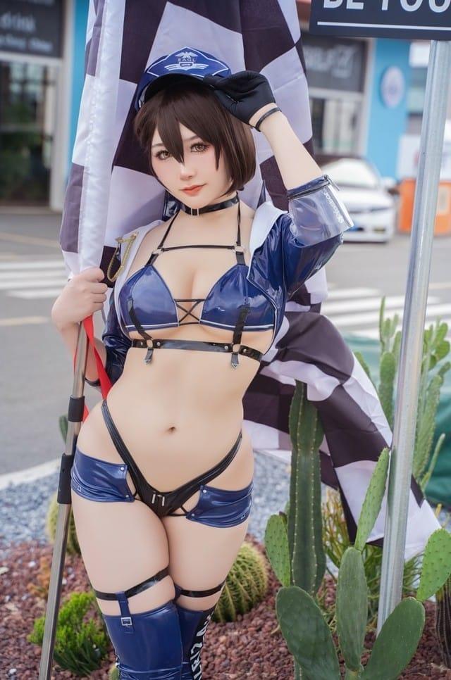 三刀刀miido – NO.28 巴尔的摩赛车娘 [36P-538MB]-客模COS写真收藏网