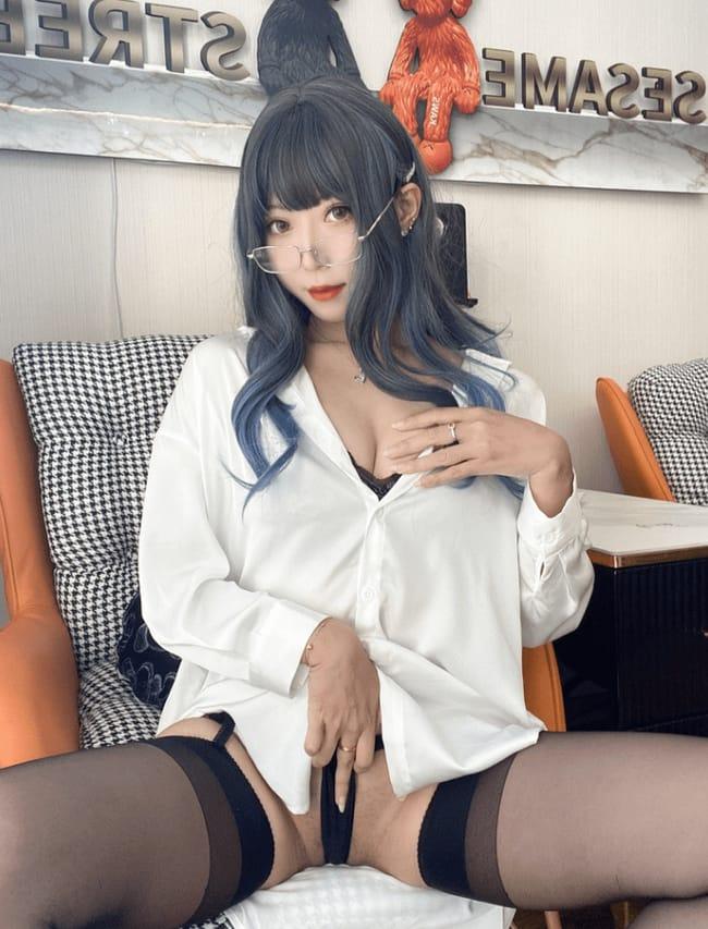 Money冷冷 – NO.18 衬衫裙[84P2V-2.62GB]-客模COS写真收藏网