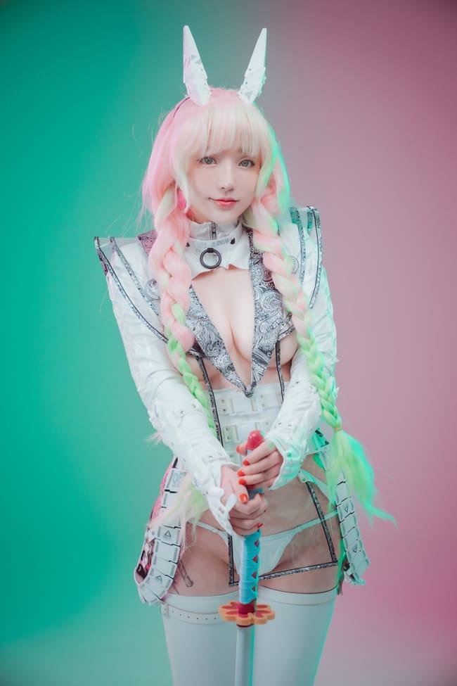 孫樂樂 – NO.058 [DJAWA] Cyber Hunter Mitsuri（Normal）Son YeEun 손예은[52P-875MB]-客模COS写真收藏网