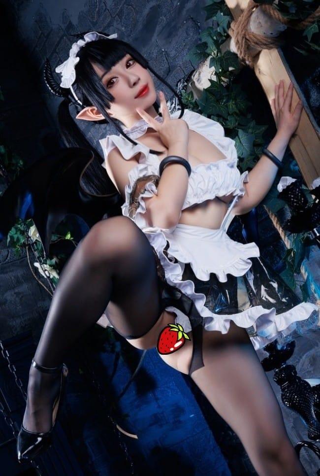 胡桃猫Kurumineko – 女仆吸血姬[100P-1.02GB]-客模COS写真收藏网