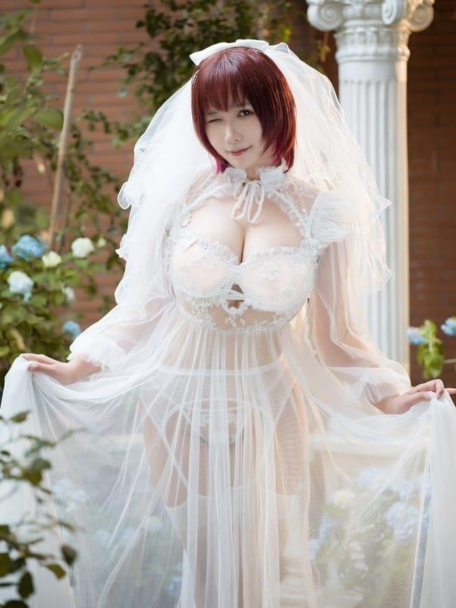 麻花麻花酱 – NO.39 黑白婚纱[60P-600MB]-客模COS写真收藏网