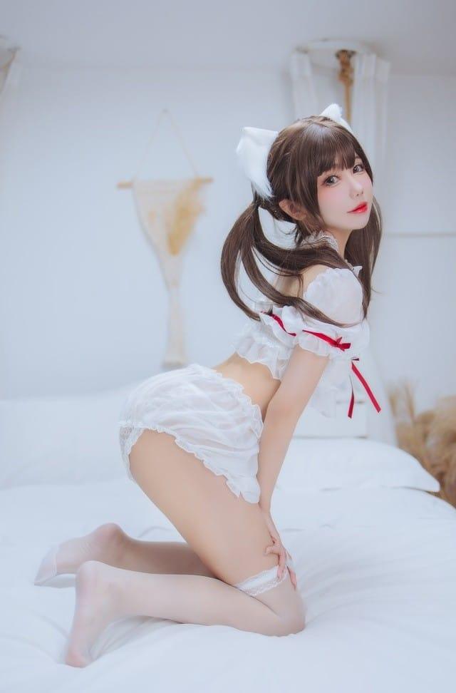 仙女月 – NO.17 白猫少女[50P-524MB]-客模COS写真收藏网