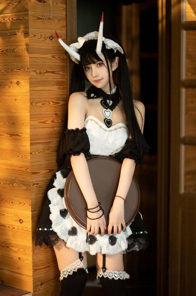 Shika小鹿鹿 – NO.123 能代女仆[44P-192MB]-客模COS写真收藏网