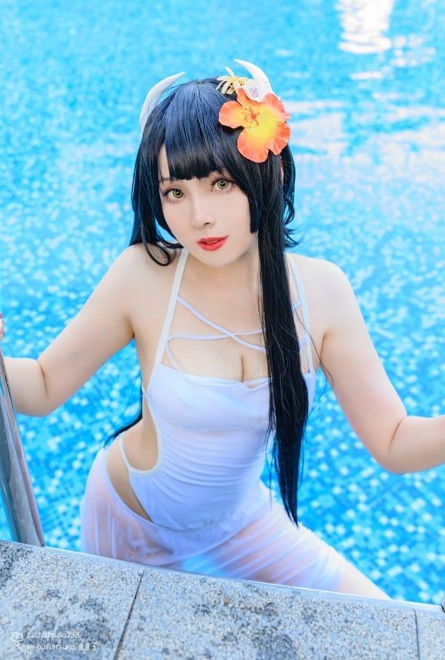 Natsuko夏夏子 – NO.44 碧蓝航线 比叡 泳装[55P-667MB]-客模COS写真收藏网