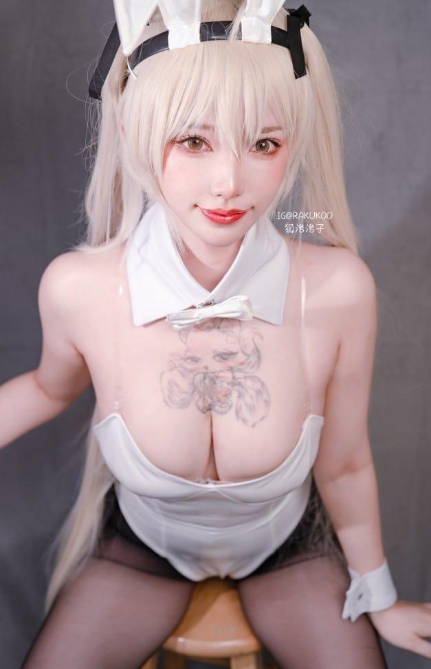 狐洛洛子 – NO.03 兔女郎 [17P-26MB]-客模COS写真收藏网