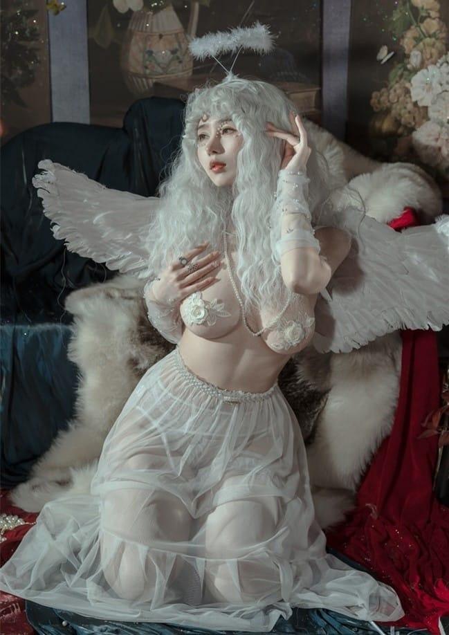 Genji云溪溪 – NO.34 奶桃 天使[50P-382MB]-客模COS写真收藏网