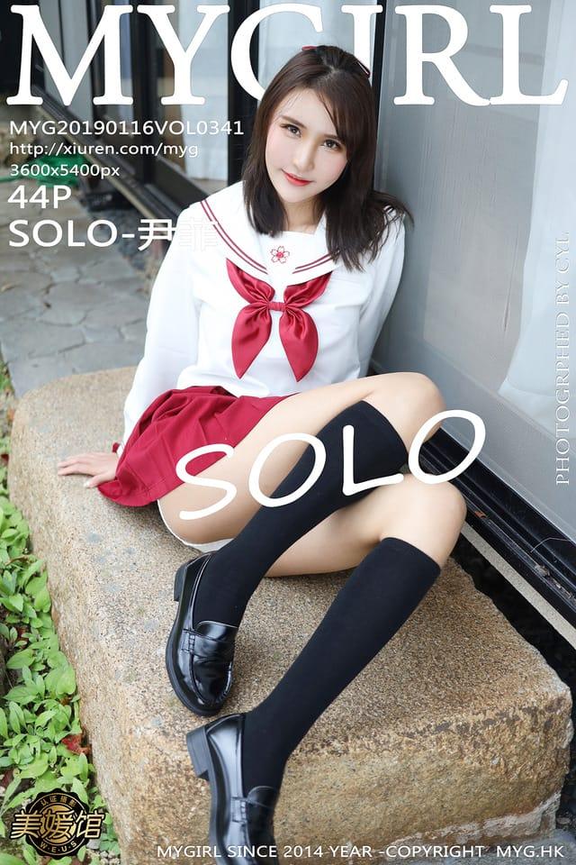 美媛馆 – 2019.01.16 Vol.341 SOLO_尹菲[44+1P190M]-客模COS写真收藏网