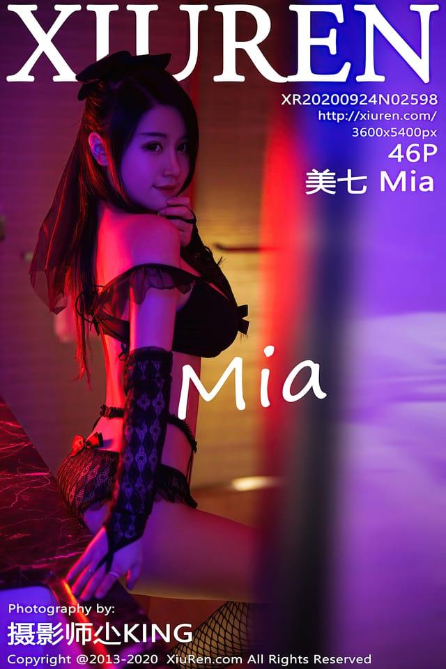 秀人网 – 2020.09.24 VOL.2598 美七MIA[46+1P497M]-客模COS写真收藏网