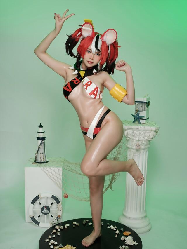 ZinieQ – Hololive-Hakos Baelz [39P+2V／1.19GB]-客模COS写真收藏网